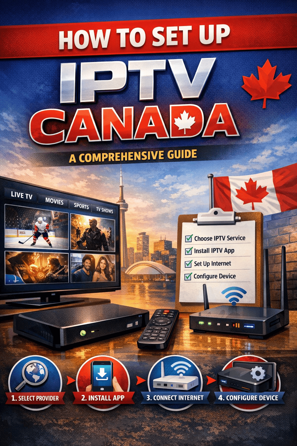 How to Set Up IPTV Canada: A Comprehensive Guide